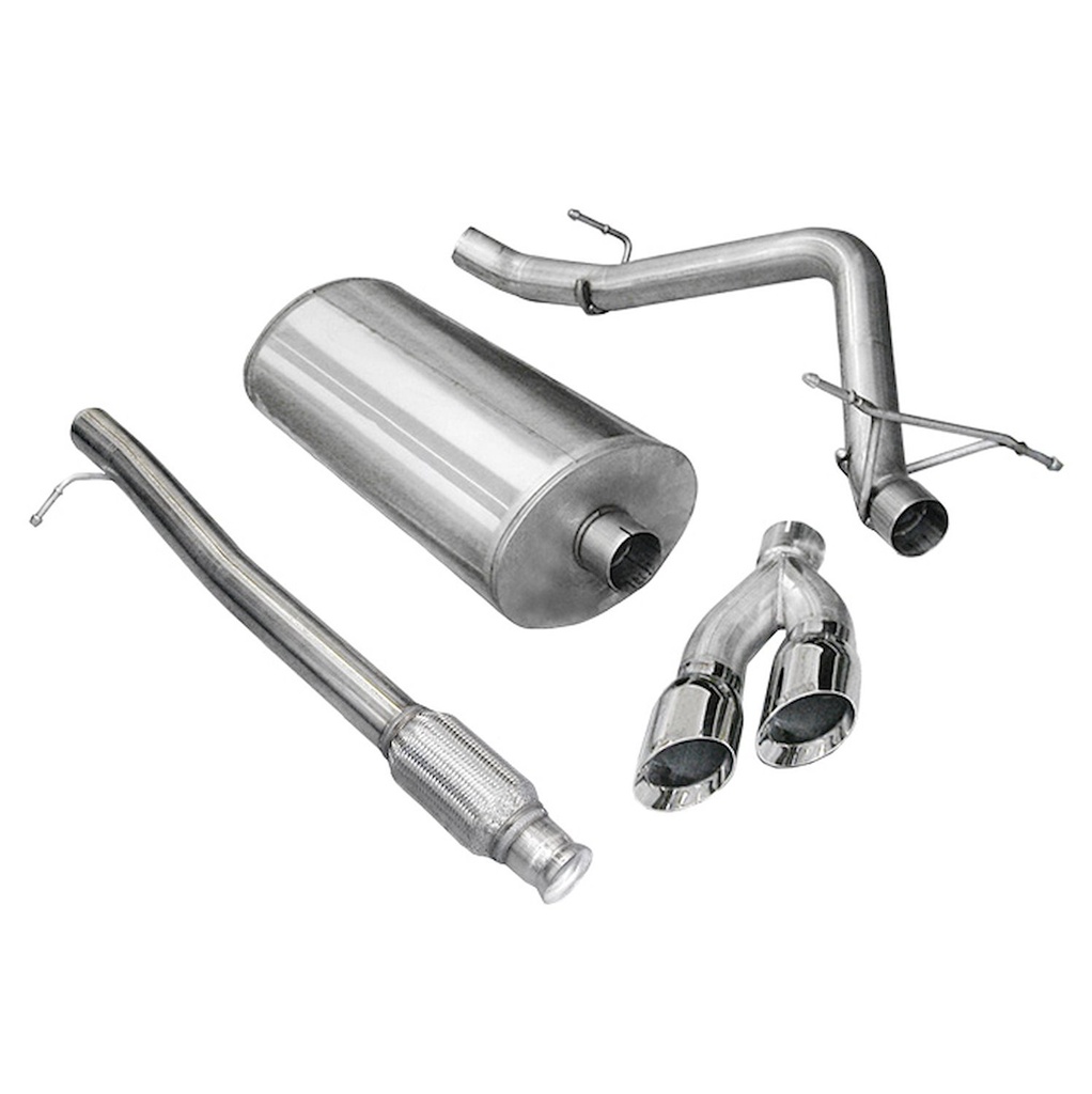 Corsa 14925: Sport Cat-Back Exhaust System 2010-2013 Chevy Silverado/GMC Sierra 1500 4.8L/5.3L/6.0L