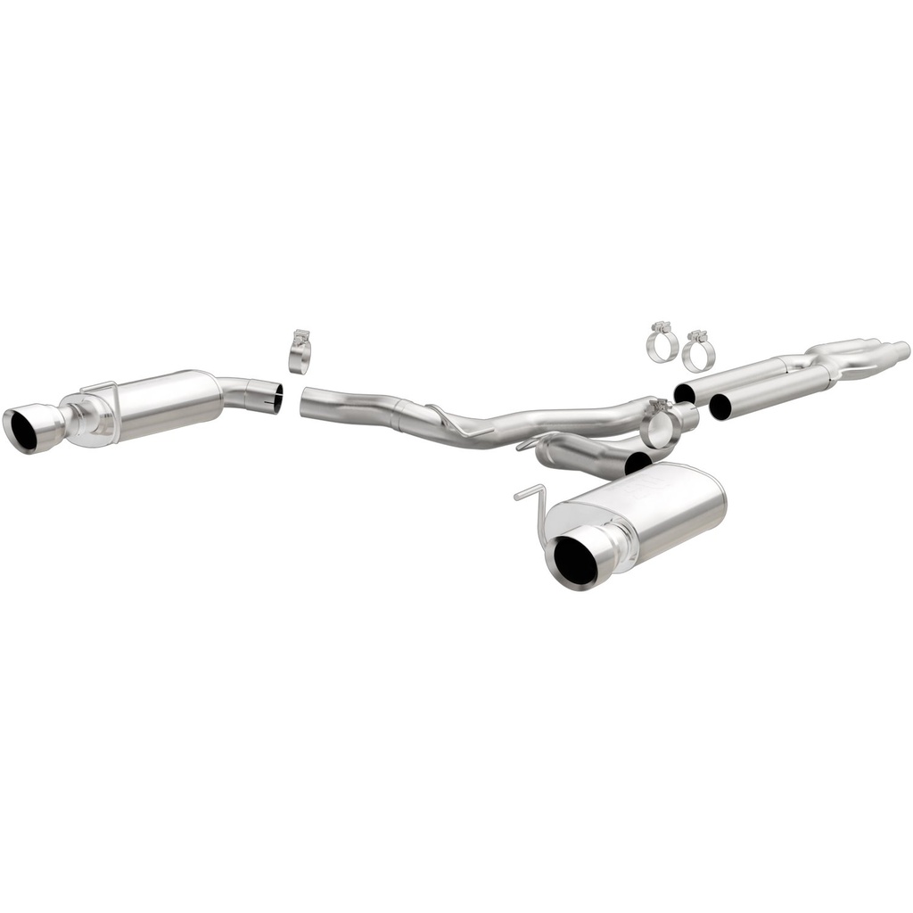 Magnaflow 19100: 19100 Street Series Cat-Back Performance Exhaust System for 2015-2017 Ford Mustang