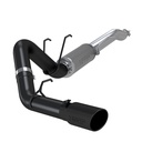 MBRP S5247BLK: 4" CAT BACK SINGLE BLACK
