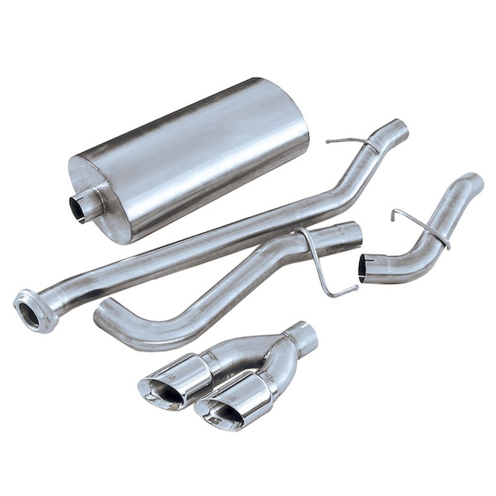 Corsa 14250: Sport Cat-Back Exhaust System 2002-2006 Chevy Avalanche 5.3L