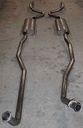 Stainless Works CV69BB0S: CV69BB0S Manifold-Back Exhaust System 1968-72 BB Chevelle