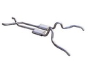 Pypes Performance Exhaust SGN10S: Street-Pro Crossmember-Back Exhaust System 1962-67 Nova/Chevy II