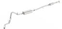 Borla 140800: 140800 S-Type Cat-Back Exhaust System Fits Select Silverado 1500, Sierra 1500 2.7L Turbo