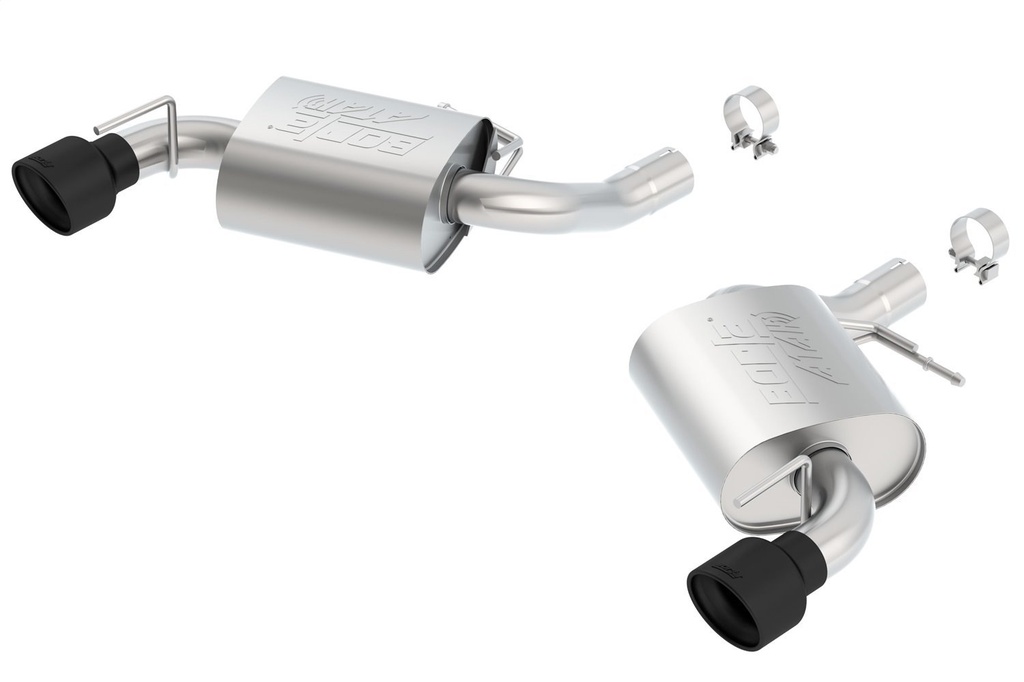 Borla 11923CB: Axle-Back Exhaust System With ATAK Mufflers for 2016-2019 Camaro SS 6.2L