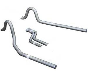 Pypes Performance Exhaust SGG50: No-Muffler Exhaust System Converter Back