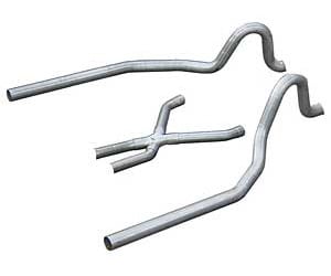 Pypes Performance Exhaust SFM03: No-Muffler Exhaust System 1964 1/2-70 Mustang V8