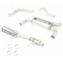 Magnaflow 16832: 16832 Street Series Cat-Back Performance Exhaust System for 2008-2010 Hummer H3