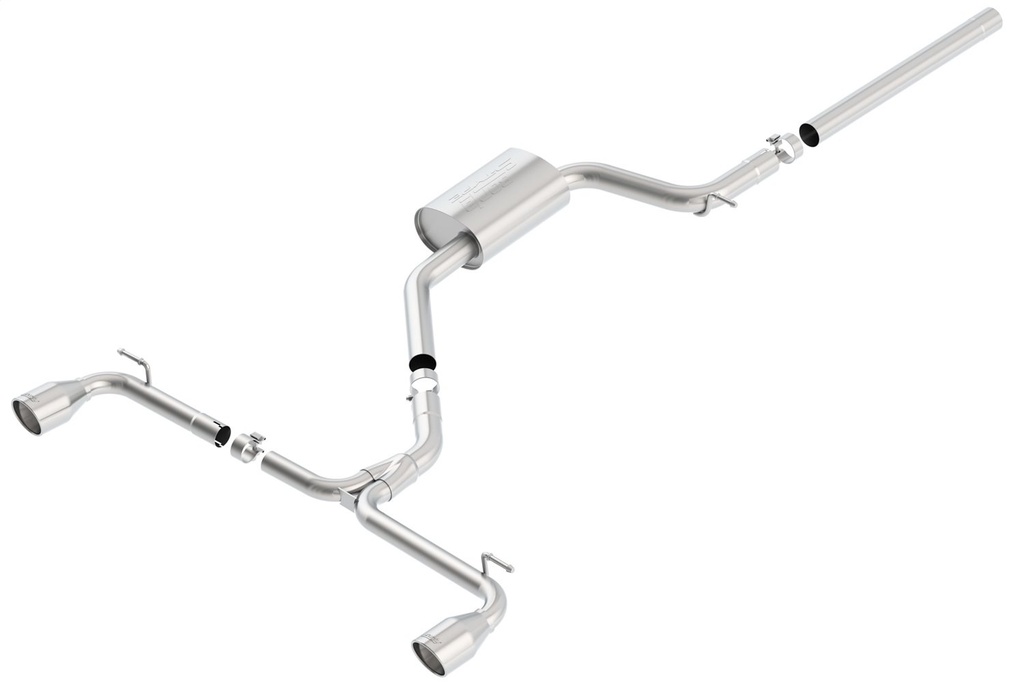 Borla 140597: Cat-Back Exhaust System 2015-2017 Volkswagen GTi 2.0L FWD