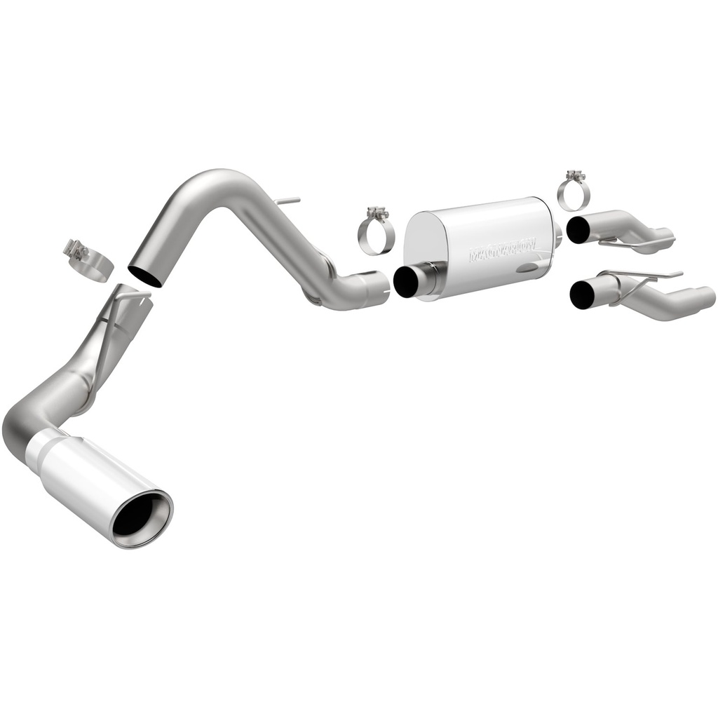 Magnaflow 16518: 16518 Street Series Cat-Back Performance Exhaust System Fits Select Ford, Lincoln Models
