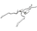 Pypes Performance Exhaust SGI10R: Race-Pro Cat-Back Exhaust System 1994-96 Chevy Impala