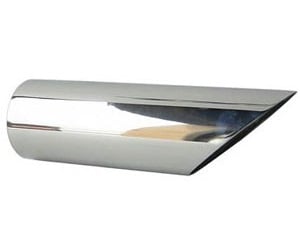Pypes Performance Exhaust EVT49: Stainless Steel Tips Inlet/Outlet: 2.5"