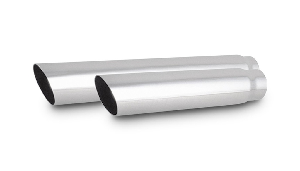 Vibrant Performance 1559: 3" Round Stainless Steel Exhaust Tip Single Wall