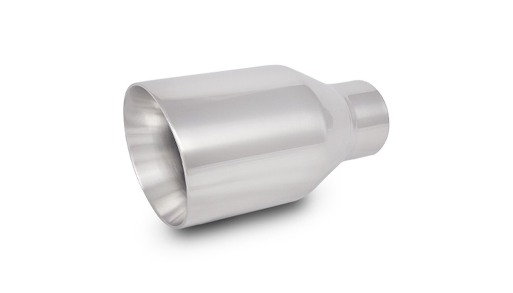 Vibrant Performance 1207: 4" Round Stainless Steel Exhaust Tip Double Wall