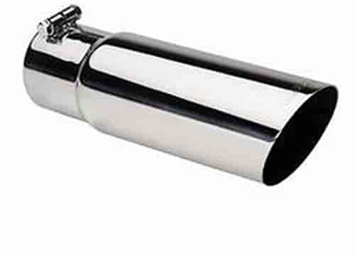 Gibson Performance Exhaust 500394: Stainless Steel Slash Cut Exhaust Tip Inlet: 3"