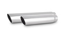 Vibrant Performance 1555: 4" Round Stainless Steel Exhaust Tip Single Wall