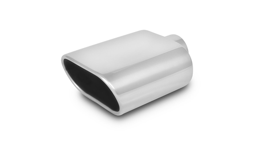 Vibrant Performance 1405: 5.5" x 3" Oval Stainless Steel Exhaust Tip