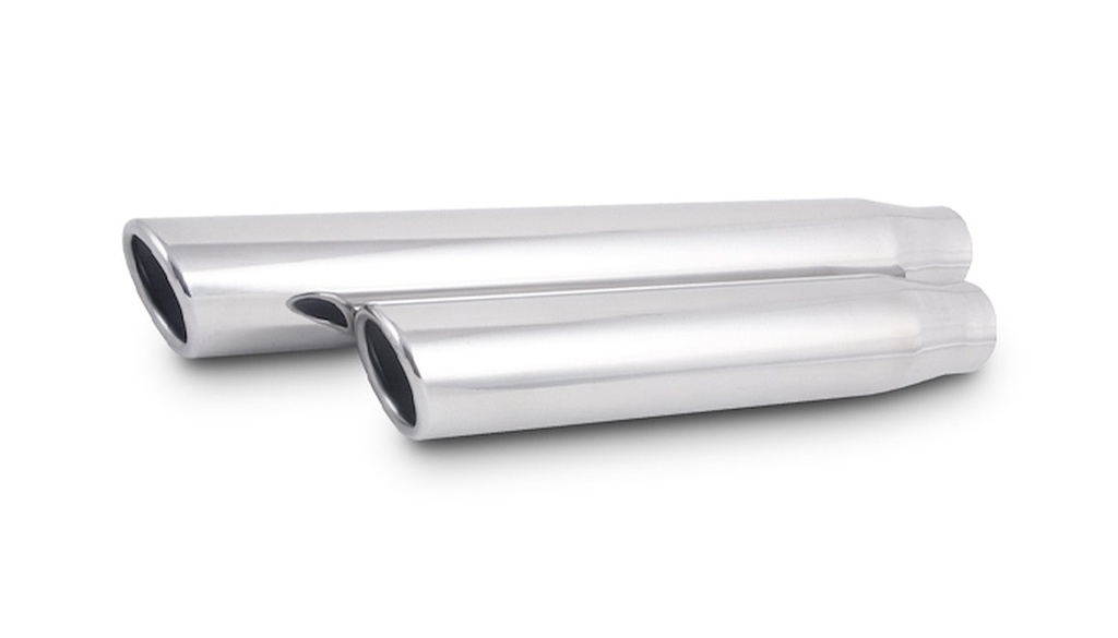 Vibrant Performance 1575: 3" Round Stainless Steel Exhaust Tip Single Wall