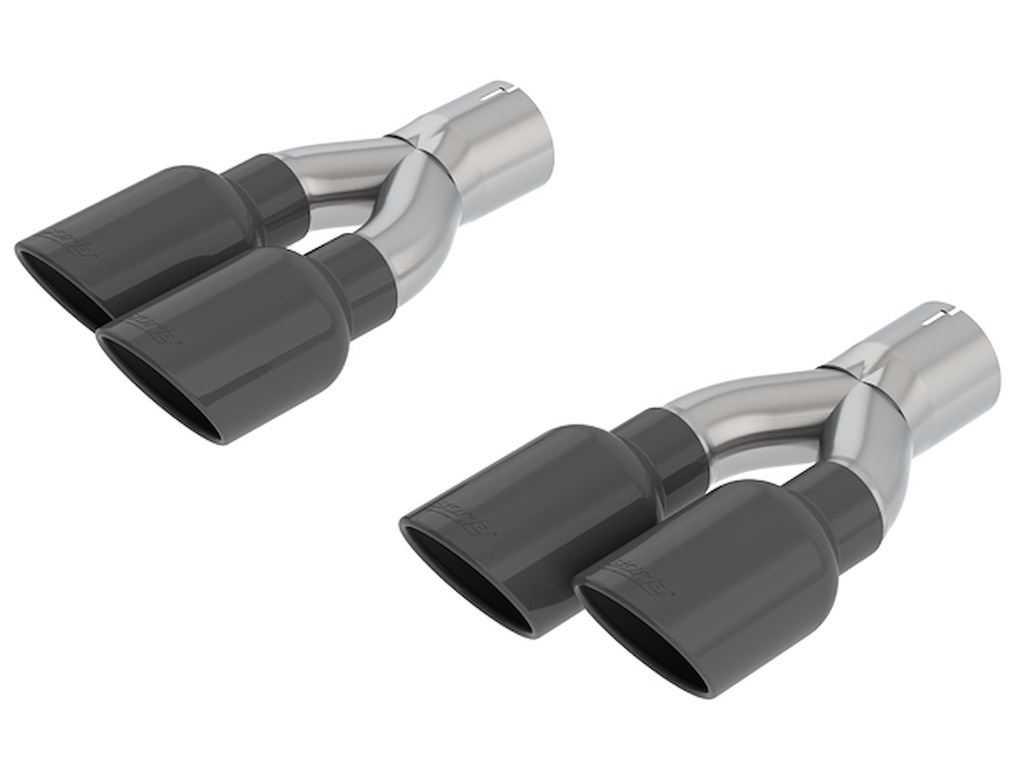 Borla 60672BC: 60672BC Exhaust Tips for 2018–2021 Jeep Grand Cherokee Trackhawk 6.2L V8 Black Chrome