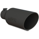 MBRP T5126BLK: Exhaust Tip Universal 4 x 7 x 18" Black
