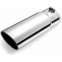Gibson Performance Exhaust 500420: Stainless Steel Slash Cut Exhaust Tip Inlet: 2.75"