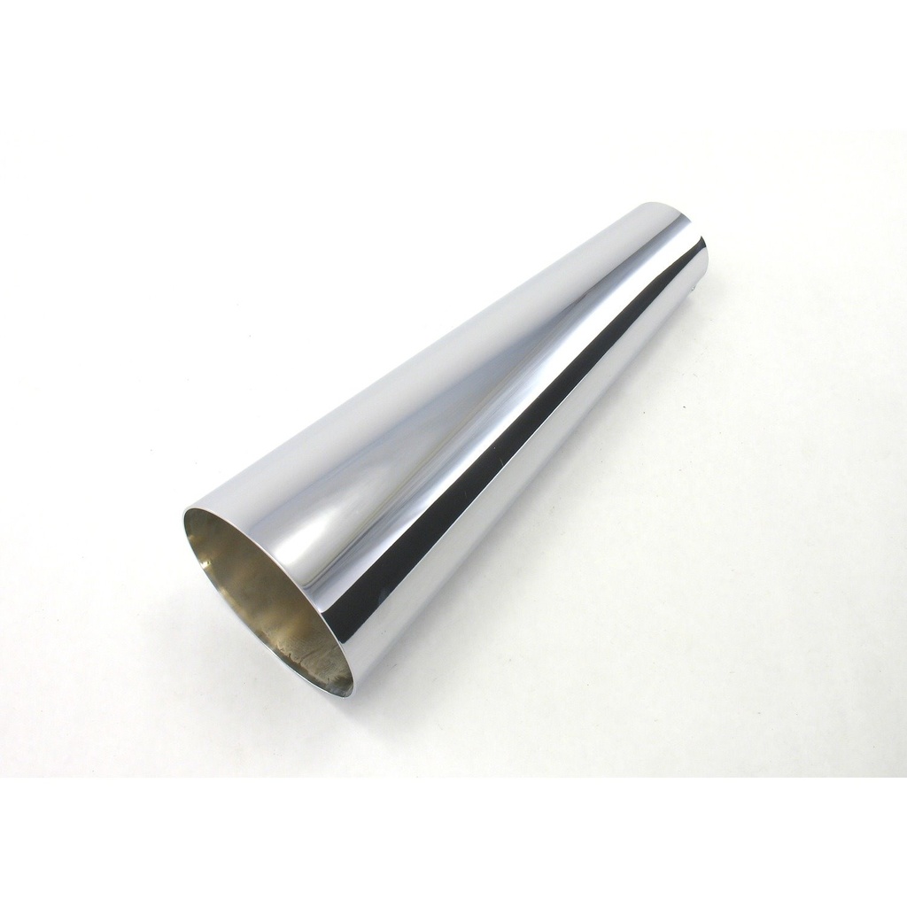 Patriot Exhaust H7328: Street Rod Megaphone Exhaust Tip Chrome Finish