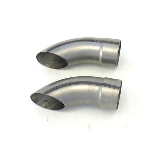 [PTE-H3815] Patriot Exhaust H3815: Side Tube Turnouts Without Muffler Uncoated