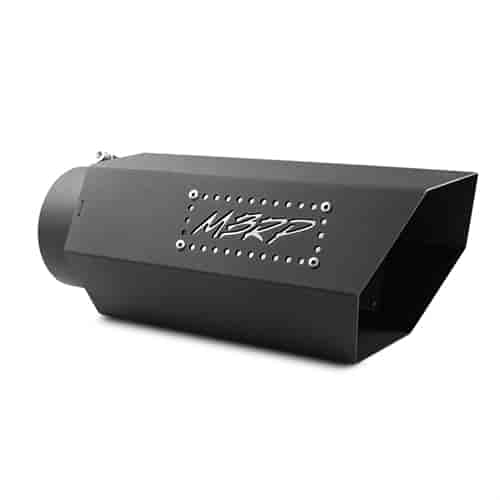 [MBR-T5166BLK] MBRP T5166BLK: TIP 6" HEX BLACK W/LOGO
