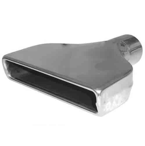 [JEX-JST027D] Jones Exhaust JST027D: Chrome Stainless Steel Exhaust Tip Chevy Camaro 2.25" x 6"