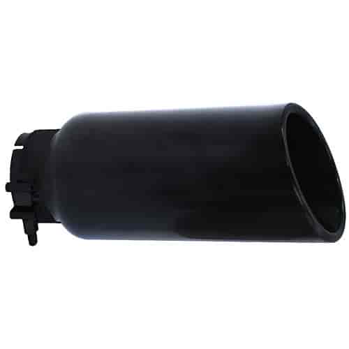 [GRH-GRT234410B] Go Rhino GRT234410B: Round Exhaust Tip Black Powdercoat