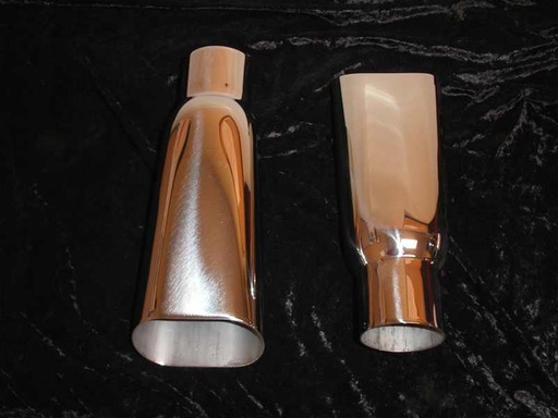 [STW-730300] Stainless Works 730300: 730300 Exhaust Tail Pipe Tip, Universal, 1968-72 Chevelle Tips 3" Inlet