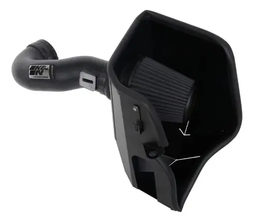 [71-3110] K&n Air Intake For 2019-2026 Chevy Silverado1500 5.3l 6.2l 71-3110