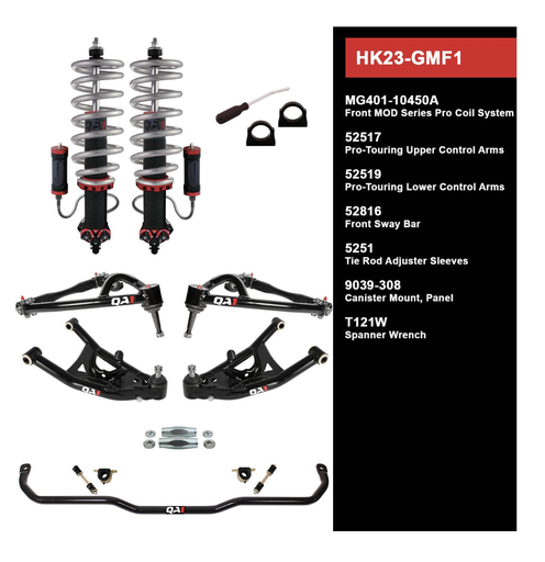 [HK23-GMF1]  HK23-GMF1 Level 3 Full Vehicle Handling Kit, 67-69 GM F-Body, W/ Shocks HK23-GMF1 LEVEL 3 FULL VEHICLE HANDLING KIT, 67-69 GM F-BODY, W/ SHOCKS