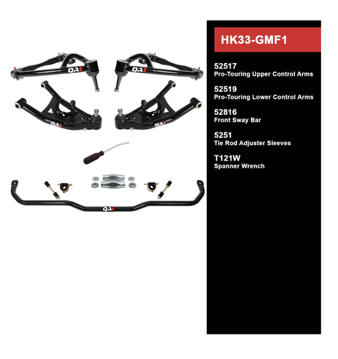 [HK33-GMF1] HK33-GMF1 LEVEL 3 FULL VEHICLE HANDLING KIT, 67-69 GM F-BODY, W/O SHOCKS