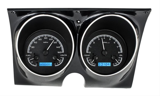 Dakota Digital VHX Series Direct-Fit Analog Gauge Systems for 1967-1968 CAMARO - VHX-67C-CAM-K-B 
