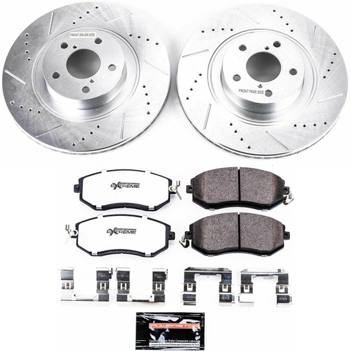 [PWR-K6082-26] PowerStop Z26 Street Warrior Brake Upgrade Kits K6082-26 