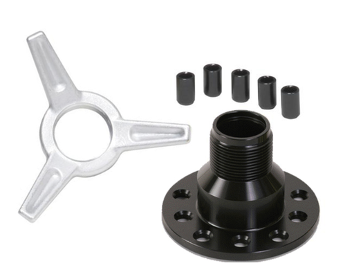 [00163072] SO-CAL Speed Shop Knock-Off/Hub Sets Style: Knock Off Hub set, for 7/16" studs, plain, 5 x 4 1/2"- 5 x 4 3/4"