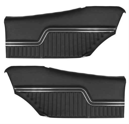 [PUI-PD240C] PUI Interiors Rear Side Panels for 1970-1972 CHEVELLE - PD240C 