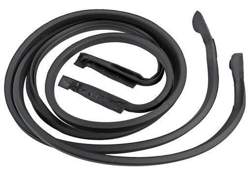 [MMP-LM11] Metro Moulded SUPERsoft Individual Weatherstripping Seals for 1967-1968 MUSTANG - LM 11  Doors, Pair