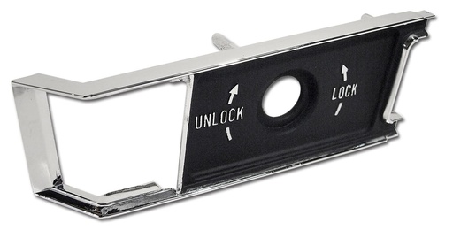 [MMU-8987] CA Door Panel Lock Knob Inserts for 1968-1977 CORVETTE - 8987 