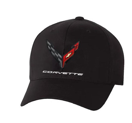 [TDC-CAP121] Corvette C5 Logo Liquid Metal Cap CAP121 