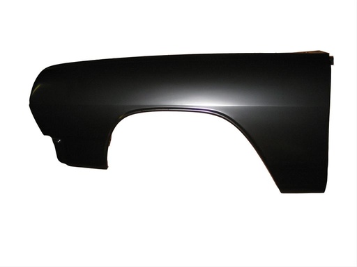 [AMD-X200-3465-L] Auto Metal Direct Fenders for 1965 CHEVELLE, EL CAMINO - X200-3465-L  Driver Side, Steel, Black EDP Coated
