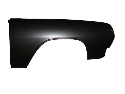 [AMD-X200-3465-R] Auto Metal Direct Fenders for 1965 CHEVELLE, EL CAMINO - X200-3465-R  Passenger Side, Steel, Black EDP Coated