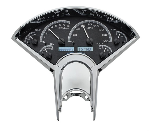 [DAK-VHX55CKW] Dakota Digital VHX Series Direct-Fit Analog Gauge Systems VHX-55C-K-W 
