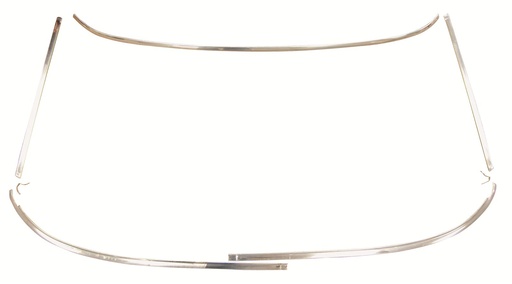 [385-1570-S] Auto Metal Direct Window Moldings for 1970-1974 BARRACUDA, CHALLENGER, CUDA - 385-1570-S 