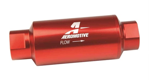 [AEI-12301] Aeromotive 12301: In-Line Fuel Filter -10AN O-Ring Inlet/Outlet Ports
