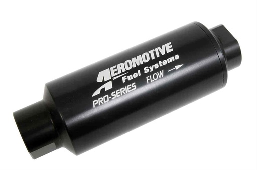 [AEI-12302] Aeromotive 12302: Pro Series In-Line Fuel Filter -12AN O-Ring Inlet/Outlet Ports