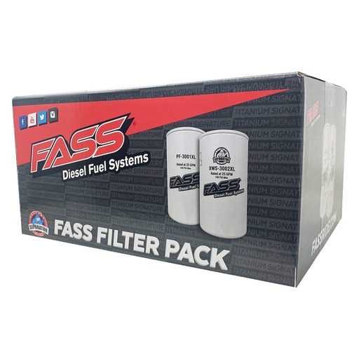 [FSY-FP3000XL] FASS Fuel Systems FP3000XL: FP3000XL Fuel Systems Filter Pack XL