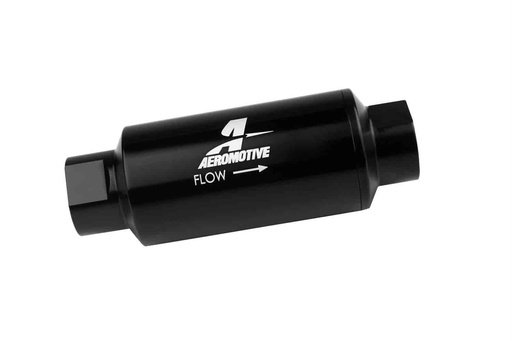 [AEI-12330] Aeromotive 12330: In-Line Fuel Filter -10AN Male Inlet/Outlet Ports