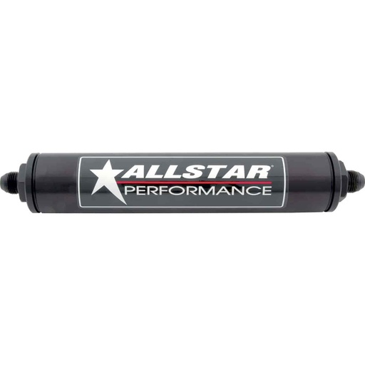 [AAF-ALL40244] Allstar Performance ALL40244: Black Fuel Filter Housing -8 Ends