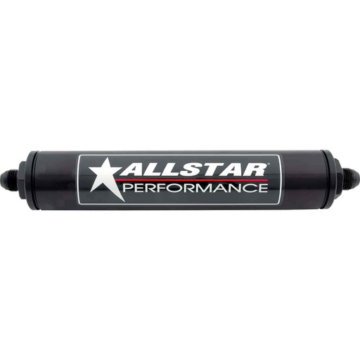 [AAF-ALL40245] Allstar Performance ALL40245: Black Fuel Filter Housing -10 Ends
